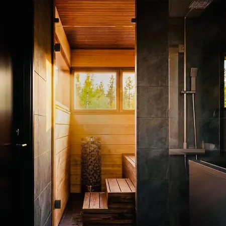 Aurora Riverside Lodge, Sauna, Near Arctic Circle